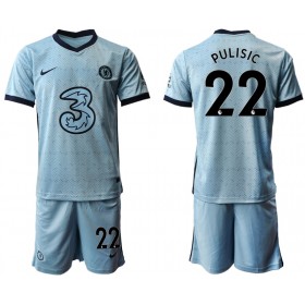 Maillot de Foot Chelsea Christian Pulisic 22 Enfant Extérieur 2020-2021